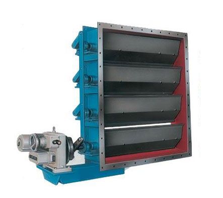 電動(dòng)矩形百葉式調(diào)節(jié)蝶閥