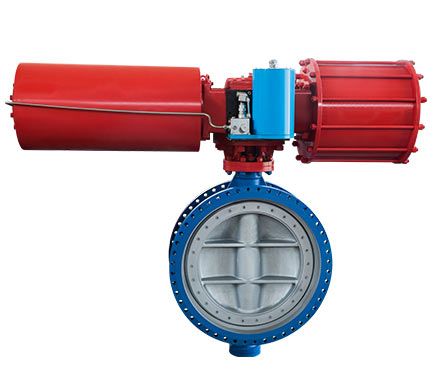 三偏心金屬密封蝶閥